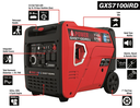 7100watt | iPOWER Generador Inversor de Combustible Dual