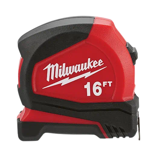 (16-Pies) Milwaukee Cintas métricas compactas