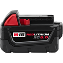 [48-11-1850] Milwaukee Batería M18™ REDLITHIUM™ XC5.0 con capacidad extendida