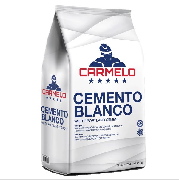 Carmelo (47Lbs) Cemento Blanco