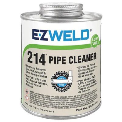 16Fl oz. HD | 214 E-Z Weld Cleaner PVC 