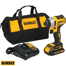 DEWALT  20V MAX Kit de Taladro Atornillador Impacto de 1/2" Inalámbrico (copia)