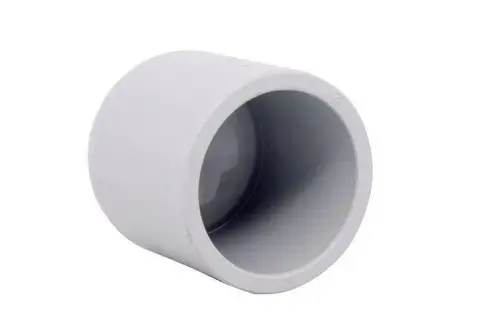 Cap 1 1/4" PVC Gris