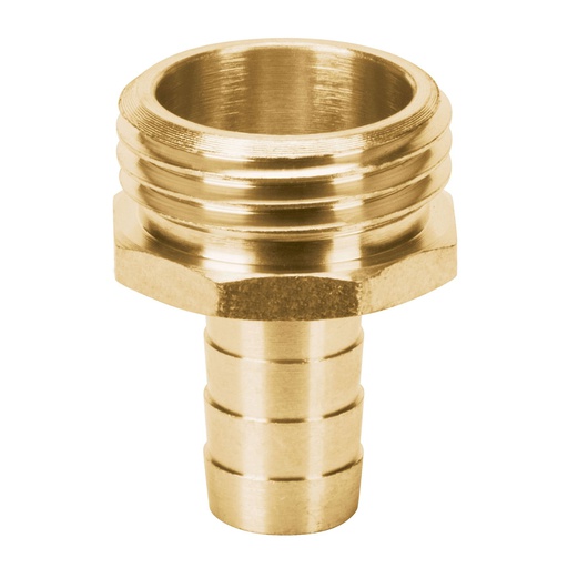 [1866-12289] Truper 5/8 "Male Brass Connection For Blister Hose