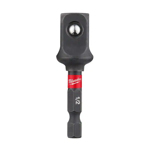 [12596 (48-32-5034)] 1/4" x 1/2" | 2" Milwaukee Adaptadores de cubos con vástago hexagonal SHOCKWAVE™