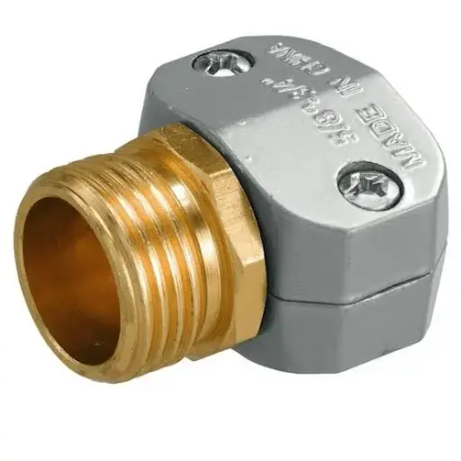 [456121] Conector Macho 5/8" x 3/4" Con Abrazadera 