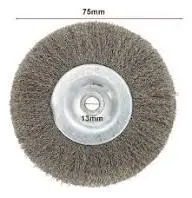 [883141] Cepillo de Alambre para Pulidora 4-1/2" Flat True Truck