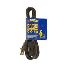 [13444] Satco Ext. Brown 6' 