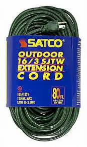 [13442] Satco Ext.Verde 80' 16/3 